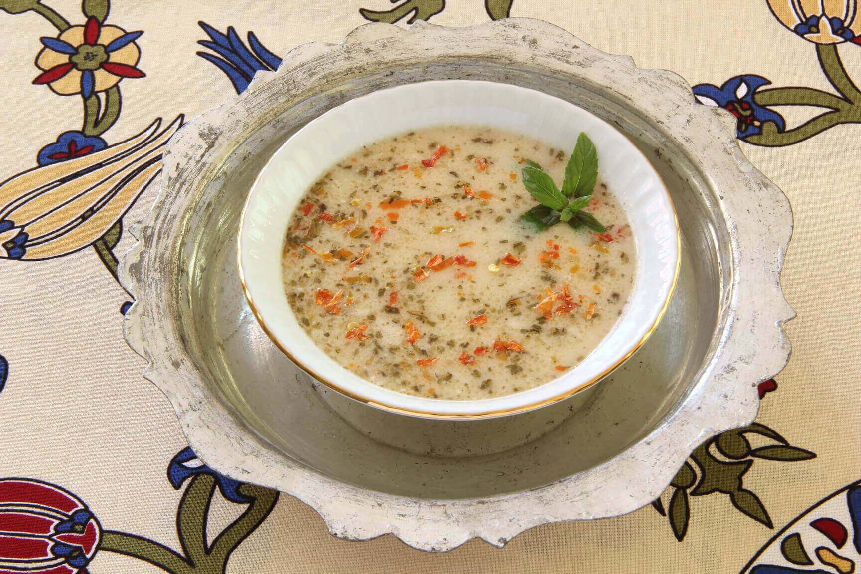 Frühlingssuppe mit Joghurt - Yayla Çorbası
