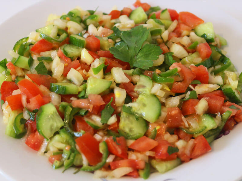 Hirtensalat Coban Salatasi Rezept - Türkischer Salat