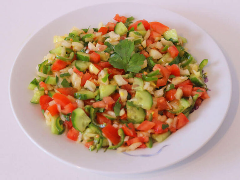 Coban Salatasi Hirtensalat Rezept - Türkischer Salat