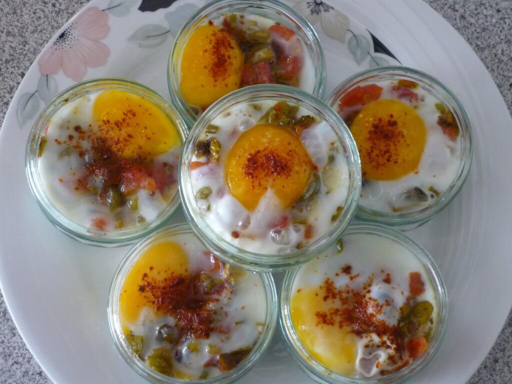 Türkisches Pfannengericht im Ofen Rezept - Fırında Menemen Tarifi
