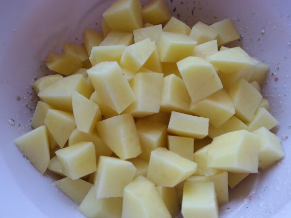 Gebratene Kartoffel – Fırında Patates
