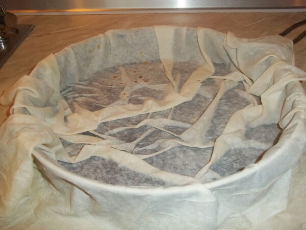 Börek aus der Pfanne mit Mangold - Pazılı Tava Böreği