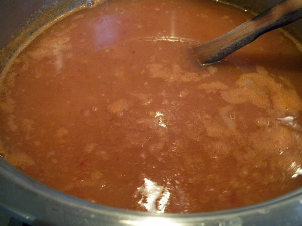 Regionale Suppe - Ekşili Mahluta Çorbası