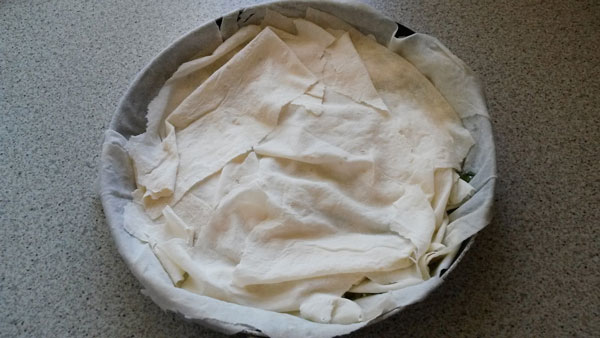 Börek aus der Pfanne - Ispanaklı Tava Böreği