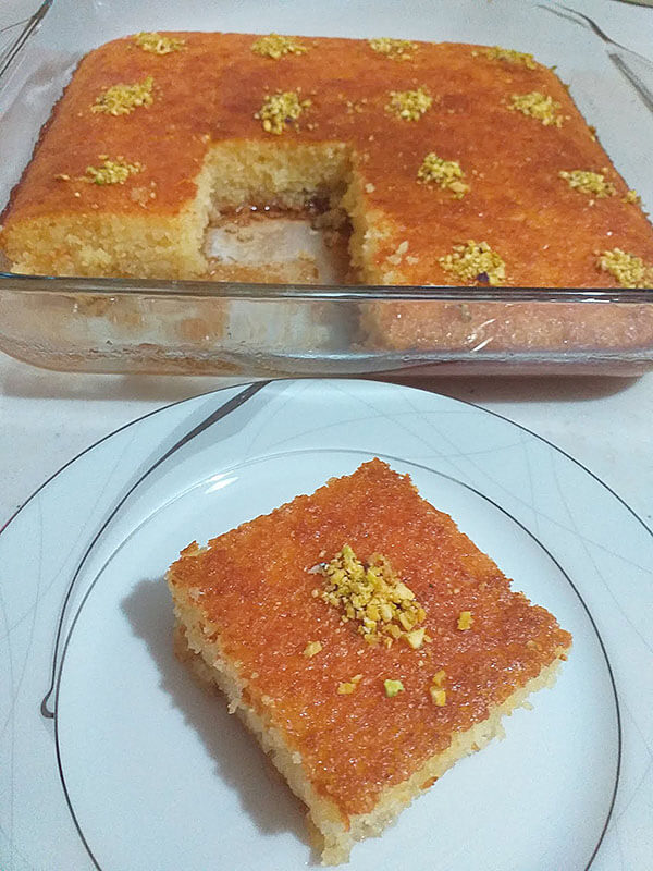 Türkischer Grießkuchen - Revani Rezept
